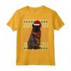 Ugly Christmas Bovaro delle Fiandre Natale Maglietta - Design Divertente per Amanti dei Bouvier des Flandres - Regalo Unico per il Natale dei Cani