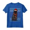 Ugly Christmas Bovaro delle Fiandre Natale Maglietta - Design Divertente per Amanti dei Bouvier des Flandres - Regalo Unico per il Natale dei Cani