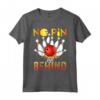 No Pin Lasciato dietro - Camicia Divertente Oggetto Bowling Maglietta - Ideale per Uomini e Donne appassionati di Bowling