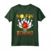 No Pin Lasciato dietro - Camicia Divertente Oggetto Bowling Maglietta - Ideale per Uomini e Donne appassionati di Bowling