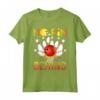 No Pin Lasciato dietro - Camicia Divertente Oggetto Bowling Maglietta - Ideale per Uomini e Donne appassionati di Bowling