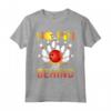 No Pin Lasciato dietro - Camicia Divertente Oggetto Bowling Maglietta - Ideale per Uomini e Donne appassionati di Bowling