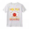 No Pin Lasciato dietro - Camicia Divertente Oggetto Bowling Maglietta - Ideale per Uomini e Donne appassionati di Bowling
