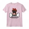 Boxer Mama Camicia Cane Osso Festa della Mamma - Divertente Maglietta per Amanti dei Cani - Ideale per Regalo alla Mamma