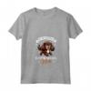 Donna Mamma di Boykin Spaniel - Maglietta con Collo a V per Amanti dei Cani - Ideale per Allevatrici e Proprietarie di Cani