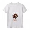 Donna Mamma di Boykin Spaniel - Maglietta con Collo a V per Amanti dei Cani - Ideale per Allevatrici e Proprietarie di Cani