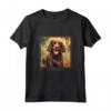 Boykin Spaniel Cane Fiori da Giardino Dipinto Maglietta - Regalo Per Genitori di Cani - Leggera e Taglio Classico