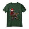 Boykin Spaniel Santa Hat Christmas - Maglietta per Amanti dei Cani - Ideale come Regalo Natalizio