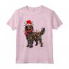Boykin Spaniel Santa Hat Christmas - Maglietta per Amanti dei Cani - Ideale come Regalo Natalizio