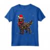 Boykin Spaniel Santa Hat Christmas - Maglietta per Amanti dei Cani - Ideale come Regalo Natalizio