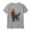 Boykin Spaniel Santa Hat Christmas - Maglietta per Amanti dei Cani - Ideale come Regalo Natalizio