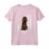 Bandiera Americana Bianco Boykin Spaniel Maglietta - Design Divertente per Amanti dei Cani - 4th Of July USA Patriottico