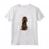 Bandiera Americana Bianco Boykin Spaniel Maglietta - Design Divertente per Amanti dei Cani - 4th Of July USA Patriottico