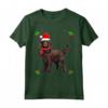Boykin Spaniel Santa Hat Christmas - Boykin Spaniel Lover Maglietta - Ideale per Regali Natalizi per Amanti dei Cani