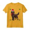 Boykin Spaniel Santa Hat Christmas - Boykin Spaniel Lover Maglietta - Ideale per Regali Natalizi per Amanti dei Cani
