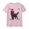 Boykin Spaniel Santa Hat Christmas - Boykin Spaniel Lover Maglietta - Ideale per Regali Natalizi per Amanti dei Cani