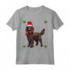 Boykin Spaniel Santa Hat Christmas - Boykin Spaniel Lover Maglietta - Ideale per Regali Natalizi per Amanti dei Cani