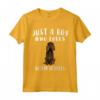 Solo Un Ragazzo Che Ama Cani Boykin Spaniel Maglietta - Regalo Divertente per Amanti Dei Cani - Indumento con Detto per Amanti del Boykin Spaniel