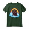 Simpatico Cucciolo di Cane Boykin Spaniel Colorato Arcobaleno Nuvola Kawaii Maglietta - Amore per i Boykin Spaniel - Unica e Carina