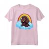Simpatico Cucciolo di Cane Boykin Spaniel Colorato Arcobaleno Nuvola Kawaii Maglietta - Amore per i Boykin Spaniel - Unica e Carina