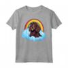 Simpatico Cucciolo di Cane Boykin Spaniel Colorato Arcobaleno Nuvola Kawaii Maglietta - Amore per i Boykin Spaniel - Unica e Carina