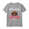 Best Dog Boykin Spaniel Mom Ever - Maglietta per Donne Amanti dei Cani - Regalo per la Festa della Mamma o Compleanni