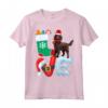 Boykin Spaniel Lover - Boykin Spaniel Santa Hat Christmas Xmas Maglietta - Regalo Ideale per Amanti dei Cani a Natale
