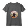 Donna Boykin Spaniel Rainbow Bridge - Maglietta Cucciolo di Cane Commemorativa con Collo a V - Ideale per Amanti dei Cani Boykin Spaniel