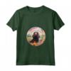 Donna Boykin Spaniel Rainbow Bridge - Maglietta Cucciolo di Cane Commemorativa con Collo a V - Ideale per Amanti dei Cani Boykin Spaniel