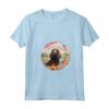 Donna Boykin Spaniel Rainbow Bridge - Maglietta Cucciolo di Cane Commemorativa con Collo a V - Ideale per Amanti dei Cani Boykin Spaniel