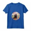 Donna Boykin Spaniel Rainbow Bridge - Maglietta Cucciolo di Cane Commemorativa con Collo a V - Ideale per Amanti dei Cani Boykin Spaniel