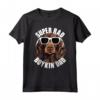 Super Rad Boykin Dad - Divertente Maglietta per Papà di Boykin Spaniel - Ideale per la Festa del Papà