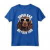Super Rad Boykin Dad - Divertente Maglietta per Papà di Boykin Spaniel - Ideale per la Festa del Papà