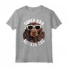 Super Rad Boykin Dad - Divertente Maglietta per Papà di Boykin Spaniel - Ideale per la Festa del Papà