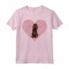 L'Impronta Digitale Amore Boykin Spaniel Maglietta - Design Divertente per Amanti dei Cani - Ideale come Regalo per il Cane