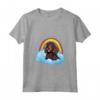 Donna Simpatico Cucciolo di Cane Boykin Spaniel Colorato Arcobaleno Nuvola Kawaii Maglietta - Ideale per Proprietari di Cani e Amanti dei Cuccioli - Acquista Online