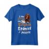 Boykin Spaniel Dog Breed - Mi piace il caffè e il mio Boykin Spaniel Maglietta - Regalo Unico per Amanti dei Cani