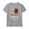 Boykin Spaniel Dog Breed - Mi piace il caffè e il mio Boykin Spaniel Maglietta - Regalo Unico per Amanti dei Cani
