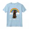 Unicorno Arcobaleno Mágico Boykin Spaniel Maglietta - Regalo Divertente per Amanti dei Cani - Con Design Rainbow Ew People