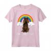 Unicorno Arcobaleno Mágico Boykin Spaniel Maglietta - Regalo Divertente per Amanti dei Cani - Con Design Rainbow Ew People