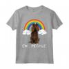 Unicorno Arcobaleno Mágico Boykin Spaniel Maglietta - Regalo Divertente per Amanti dei Cani - Con Design Rainbow Ew People