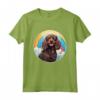 Boykin Spaniel - Simpatico design Kawaii colorato arcobaleno Maglietta - Regalo Unico per Amanti dei Cani - Acquista Online