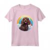 Boykin Spaniel - Simpatico design Kawaii colorato arcobaleno Maglietta - Regalo Unico per Amanti dei Cani - Acquista Online