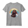 Boykin Spaniel - Simpatico design Kawaii colorato arcobaleno Maglietta - Regalo Unico per Amanti dei Cani - Acquista Online