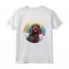 Boykin Spaniel - Simpatico design Kawaii colorato arcobaleno Maglietta - Regalo Unico per Amanti dei Cani - Acquista Online