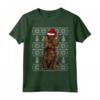 Natale Ugly Christmas Boykin Spaniel Maglietta - Santa Hat Xmas Design Divertente - Regalo per Amante dei Cani