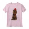 Natale Ugly Christmas Boykin Spaniel Maglietta - Santa Hat Xmas Design Divertente - Regalo per Amante dei Cani