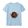 Donna Divertente Boykin Spaniel Rubare Cuori Blasting Farts Cane Maglietta con Collo a V - Ideale per Amanti dei Cani