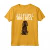 Less People More Dogs Boykin Spaniel Maglietta - Design Divertente per Amanti dei Cani - Ideale per Introvertiti