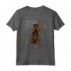 Camo American Flag Boykin Spaniel Maglietta - T-shirt Patriottica per Amanti dei Cani e Festaioli del 4 Luglio